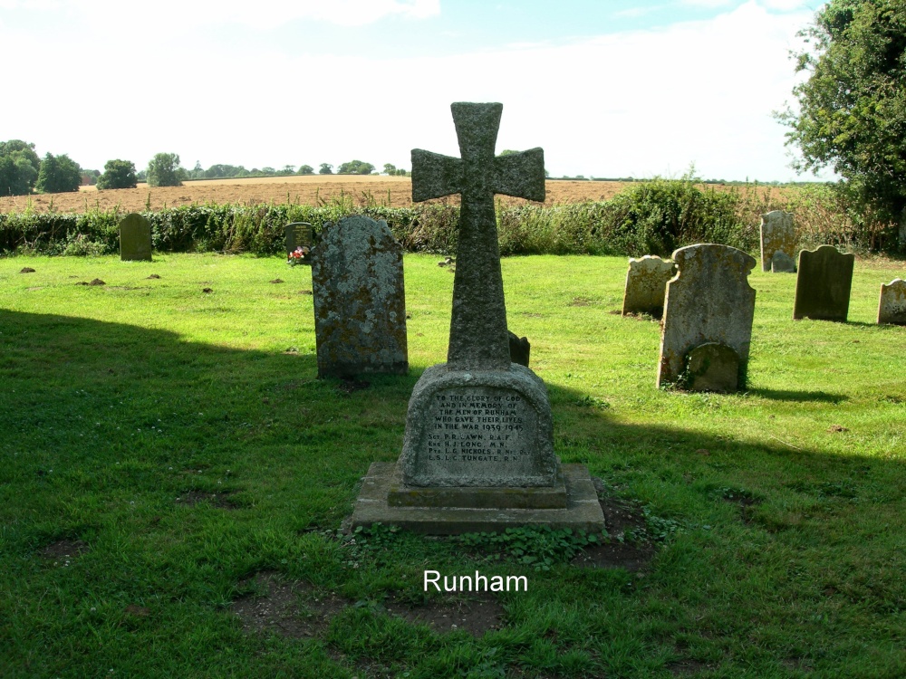 Photograph of Runham War Memorial
