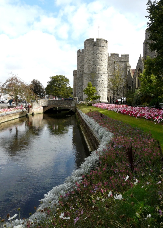 The Westgate and River Stour Canterbury