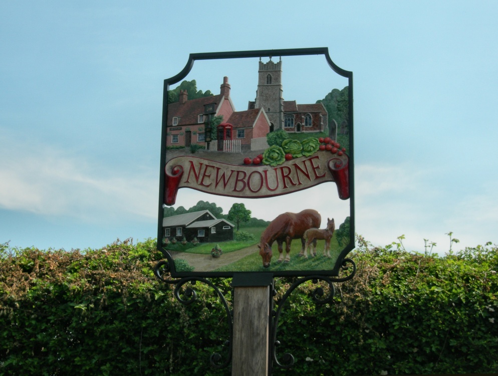 Village sign
