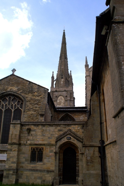 The back of the Church.