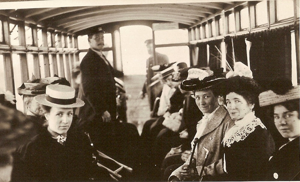 On the train, it was called 'The Puffing Billy'