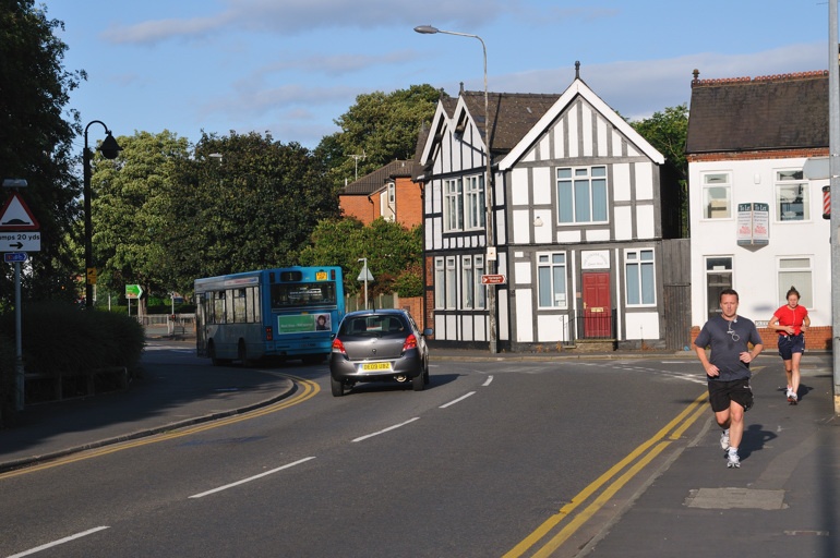 Chester Way from Swing Bridge in Northwich - Aug 09