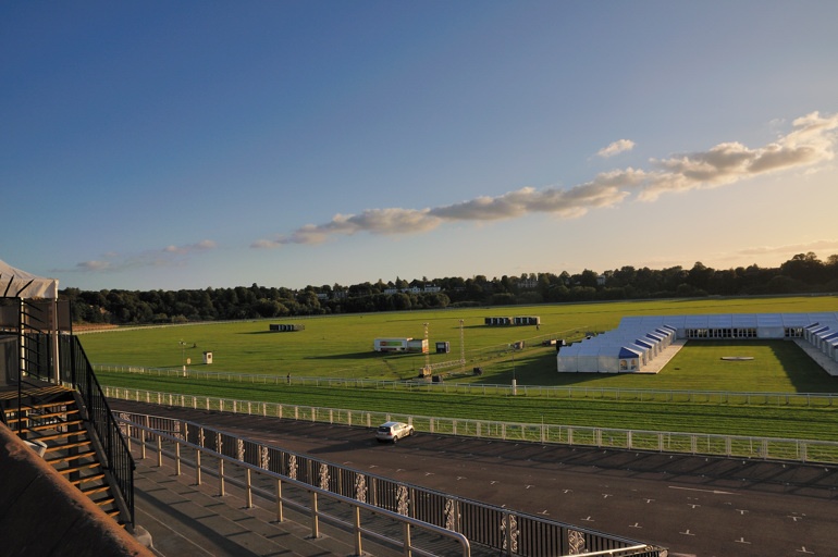 Chester Racecourse - Sunset Sept 2009