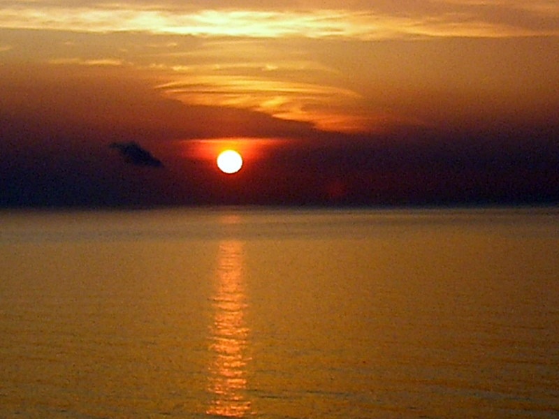 Photograph of Perranporth sunset