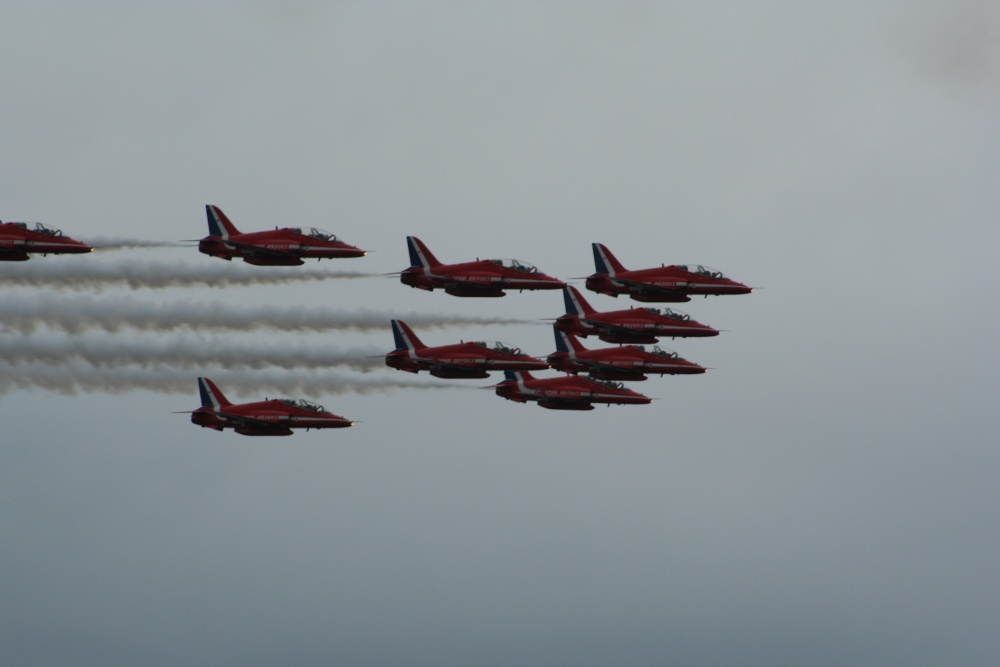 Red Arrows at Whitby