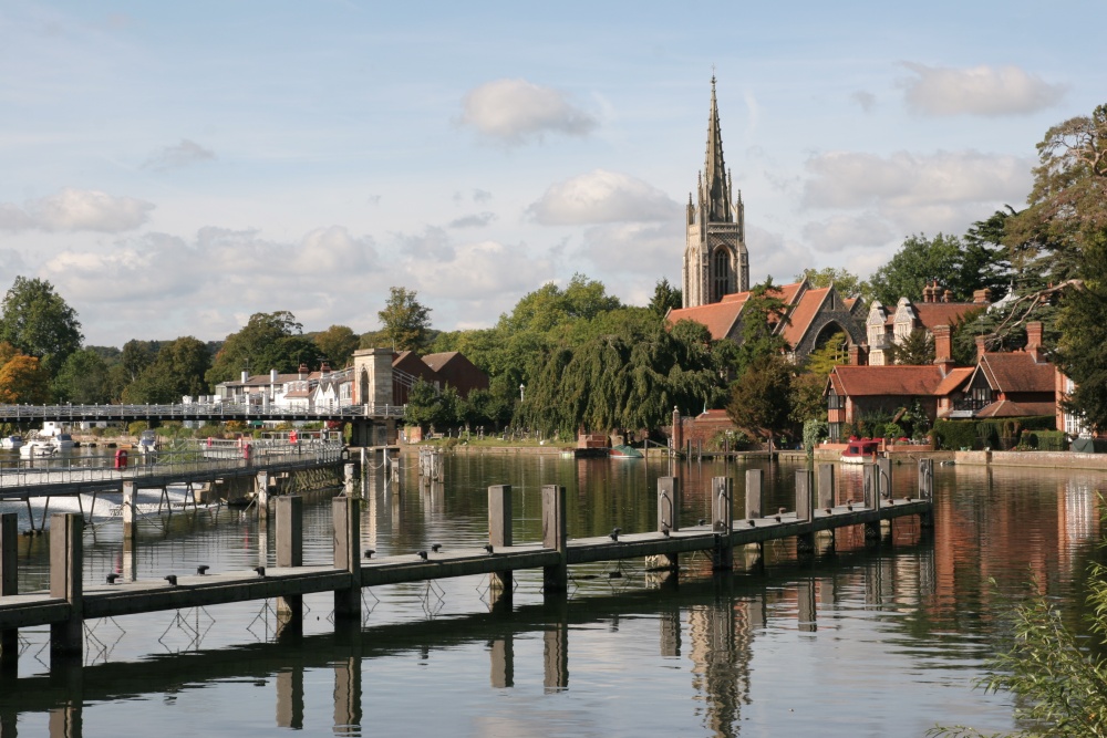 Marlow, view from the Lock