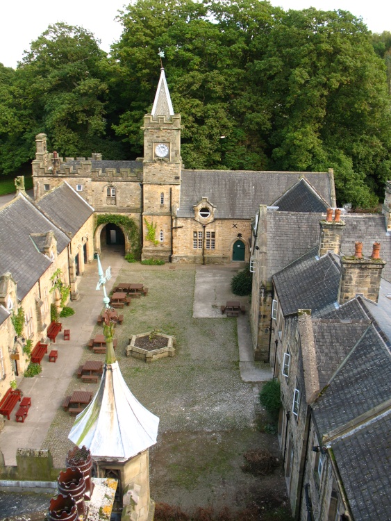 Courtyard at Capernwray Hall