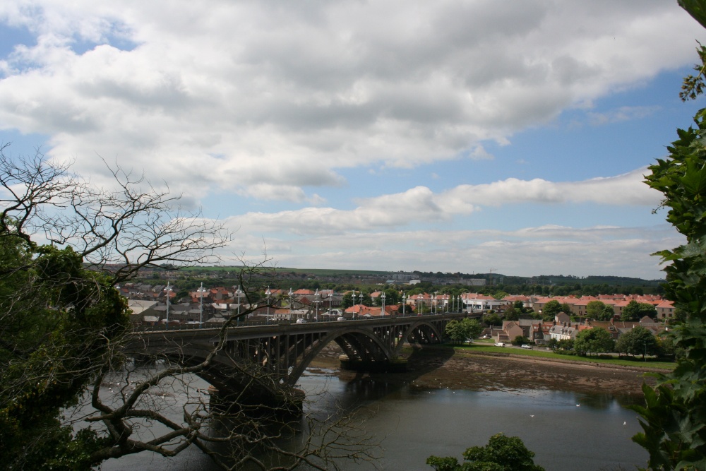 Berwick-Upon-Tweed from Megs Mount Bastion