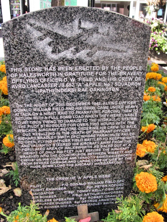 Memorial in the town