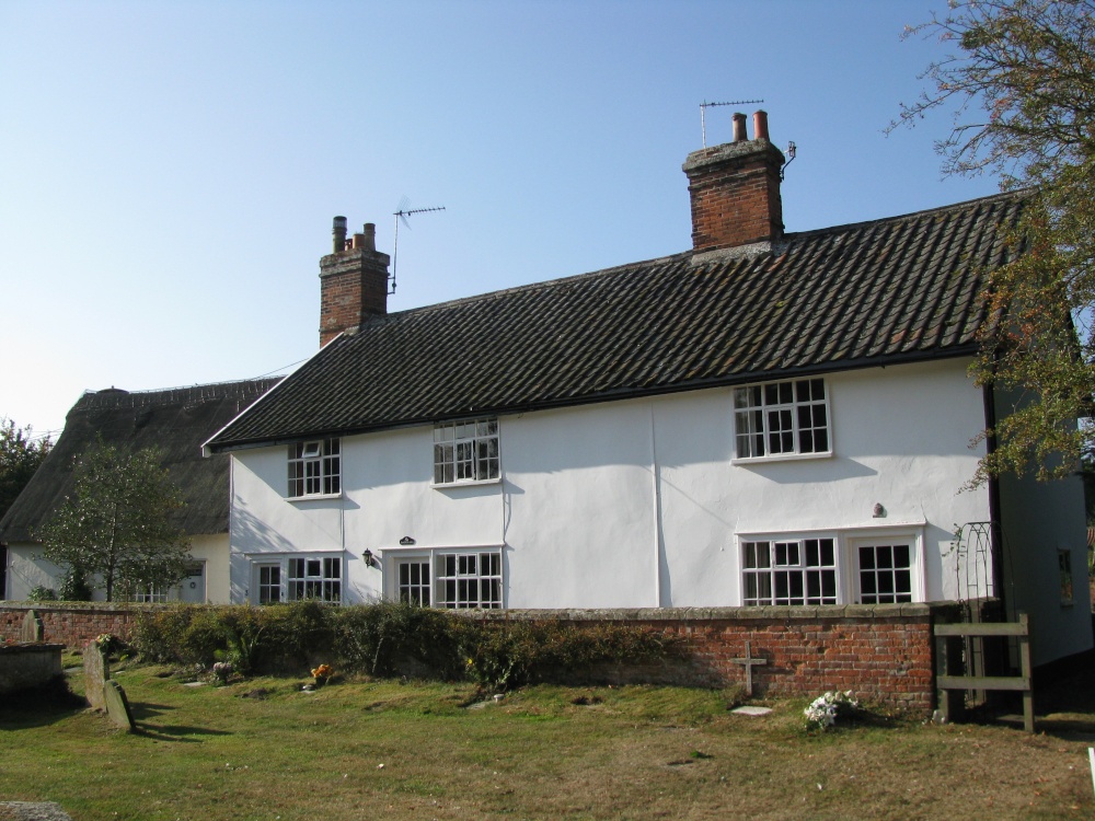 Houses opposite the Church.