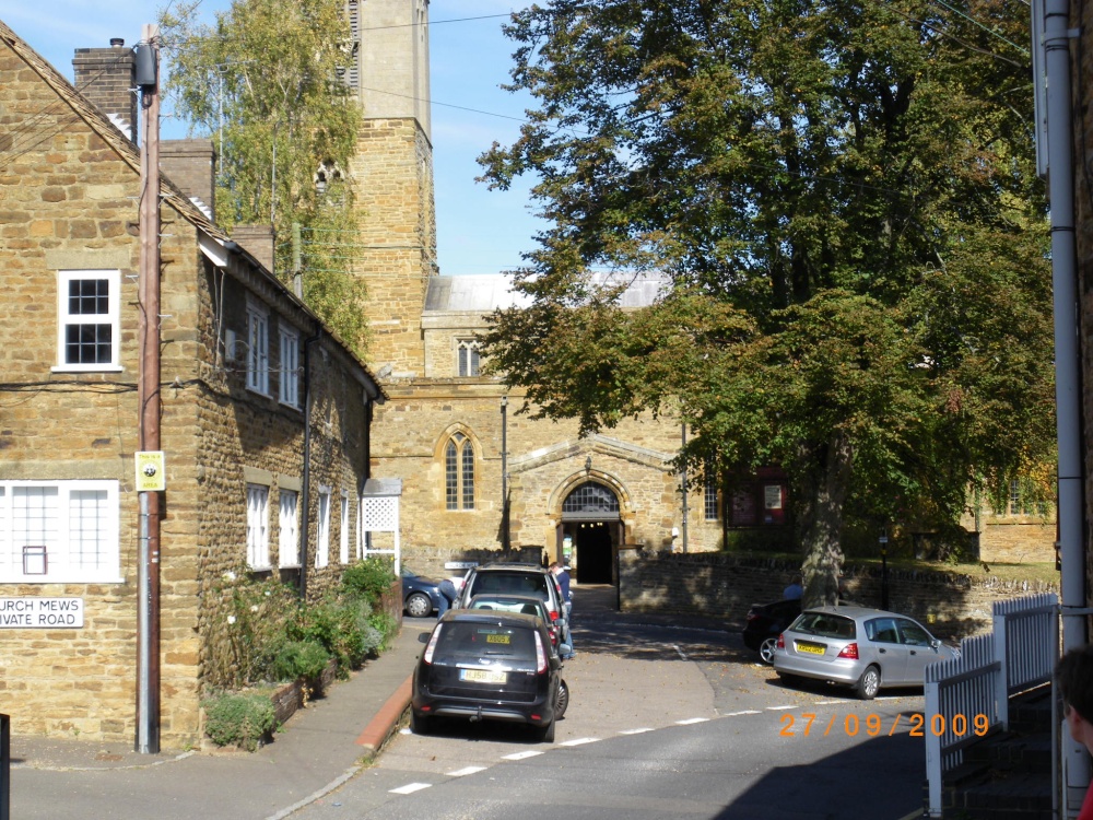 "Moulton Church" by Macdonald Sibley at