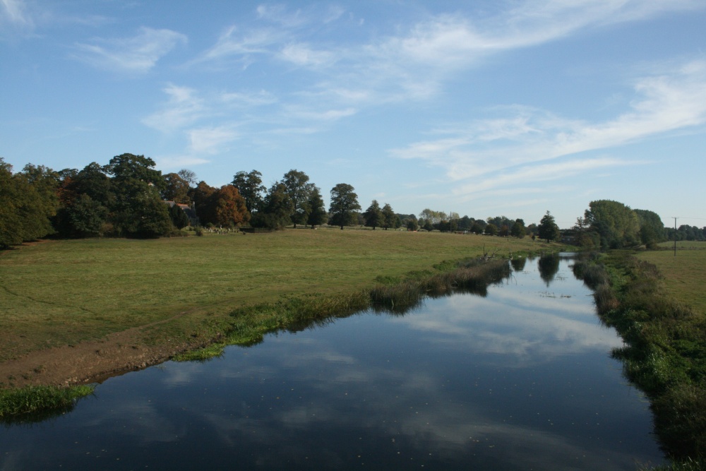 Photograph of River Great Ouse at Tyringham