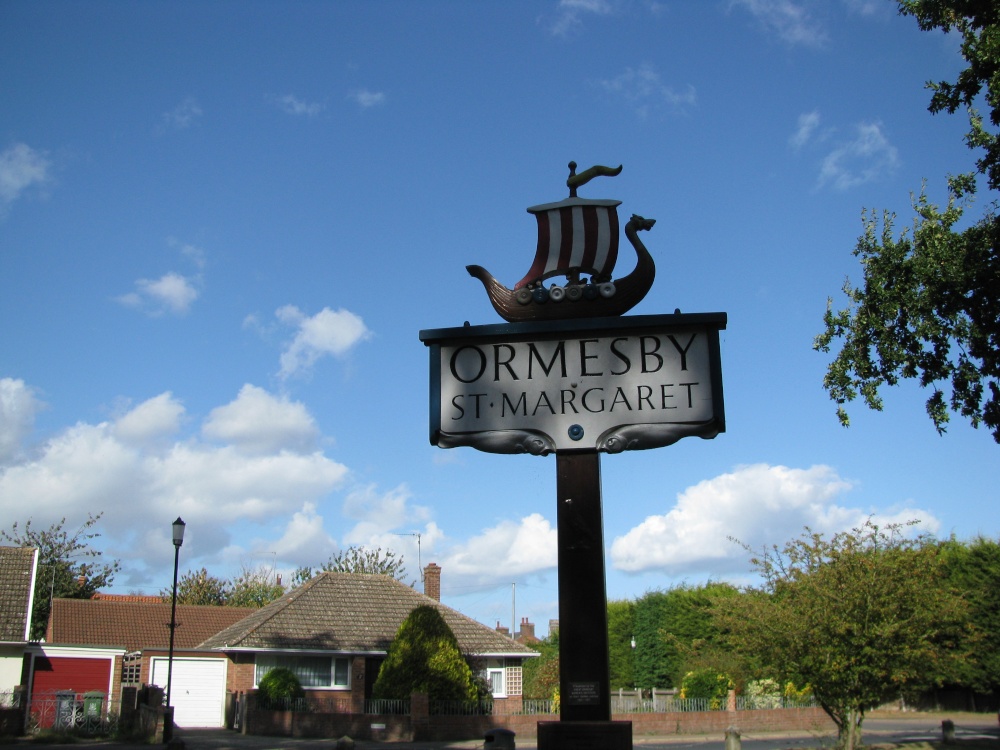 Photograph of Village sign