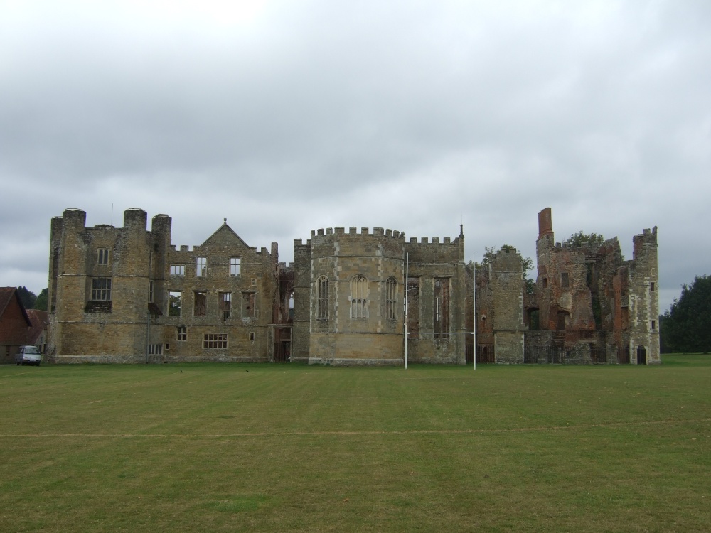 Picturesque playing field: Cowdray House photo by Phil Jobson