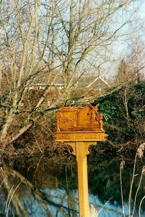 Village sign