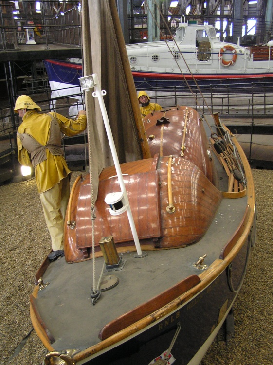 Lifeboat museum at Chatham Naval Dockyard