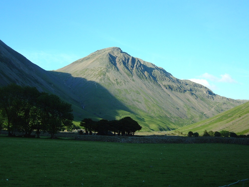 Wasdale with Great Gable and Parish Church