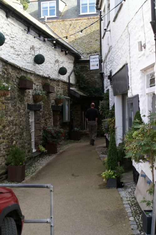 Street off the quay.