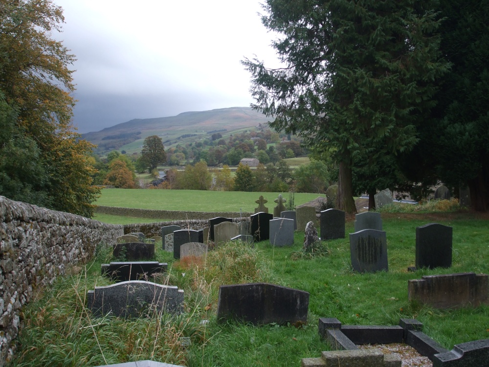 Photograph of St. Marys Churchyard, Muker.