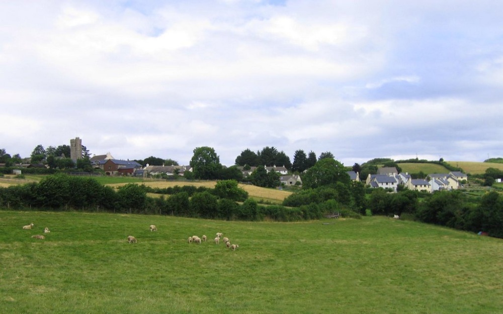 A view of Ilsington, Devon