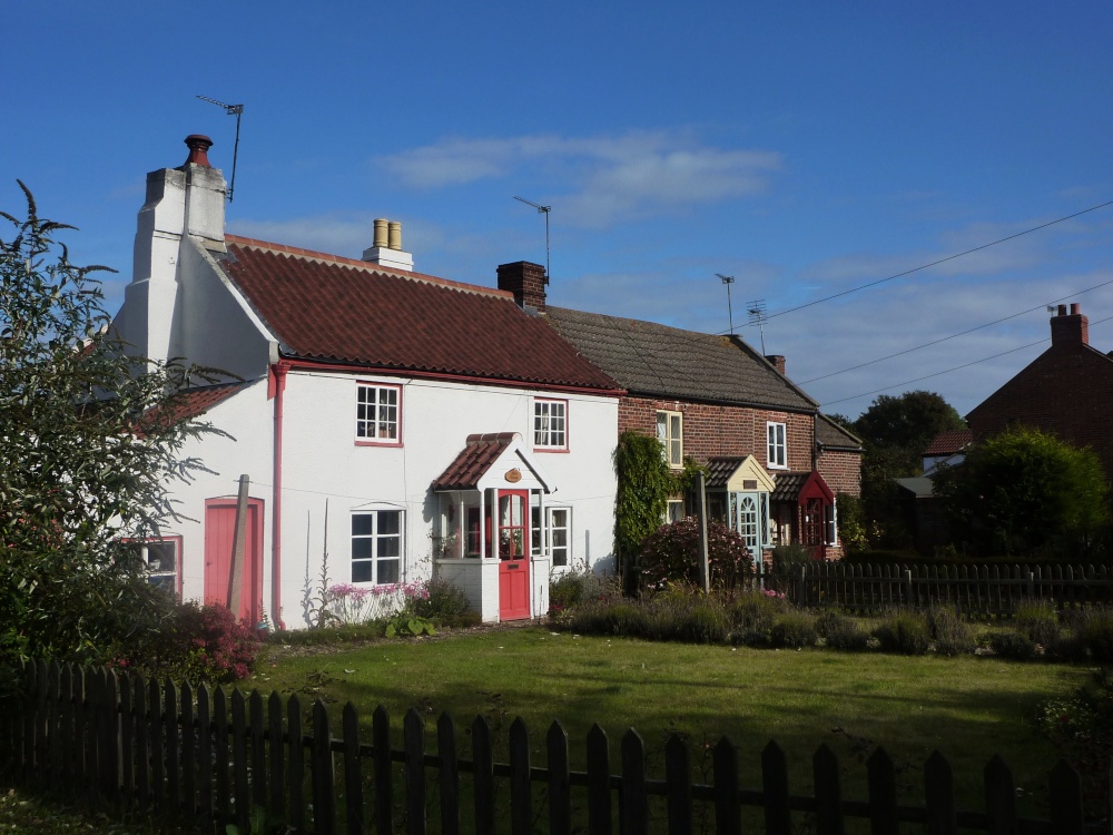 Houses in the village centre.