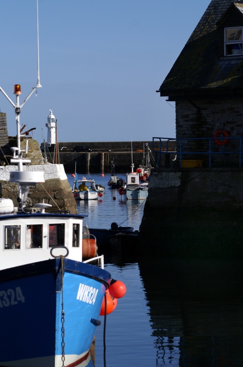 The inner harbour, Mevagissey.