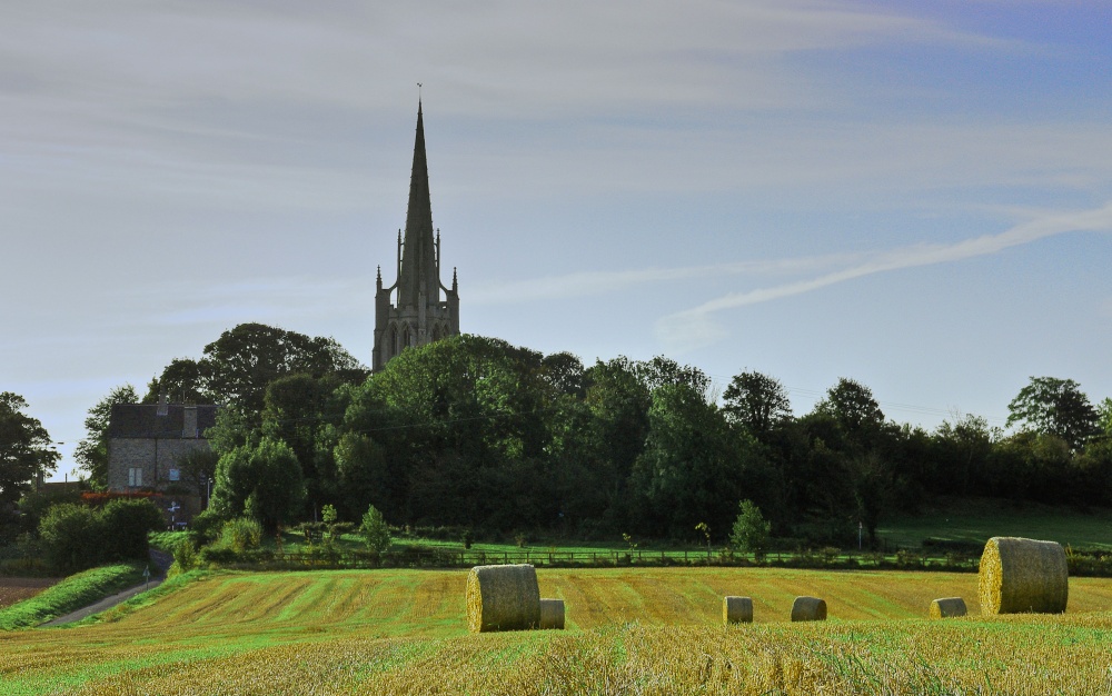 Harvest time in Laughton