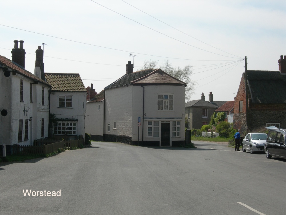 Centre of Worstead
