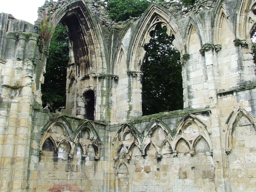 The ruins of St Mary's Abbey photo by Oksana Jones