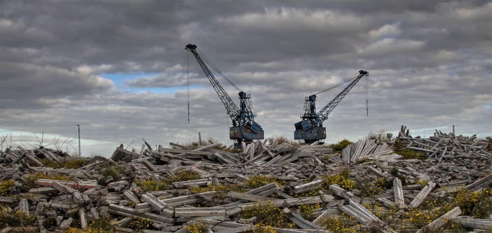 Old cranes