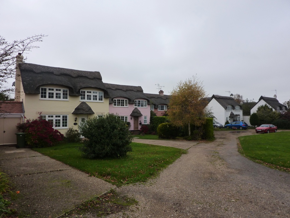 Thatched houses in Winterton
