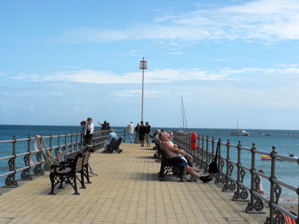 Small Pier at Swanage photo by Ruth Gregory