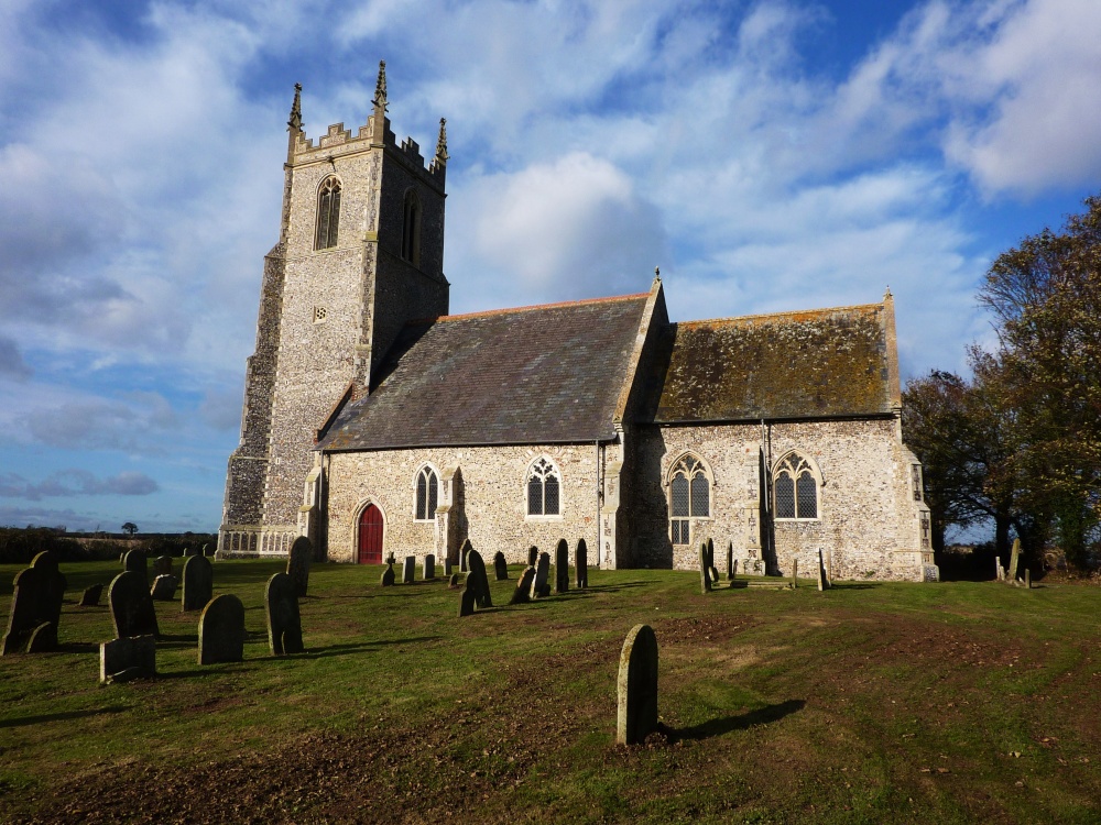 Photograph of Runham Church.