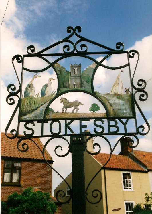 Village sign