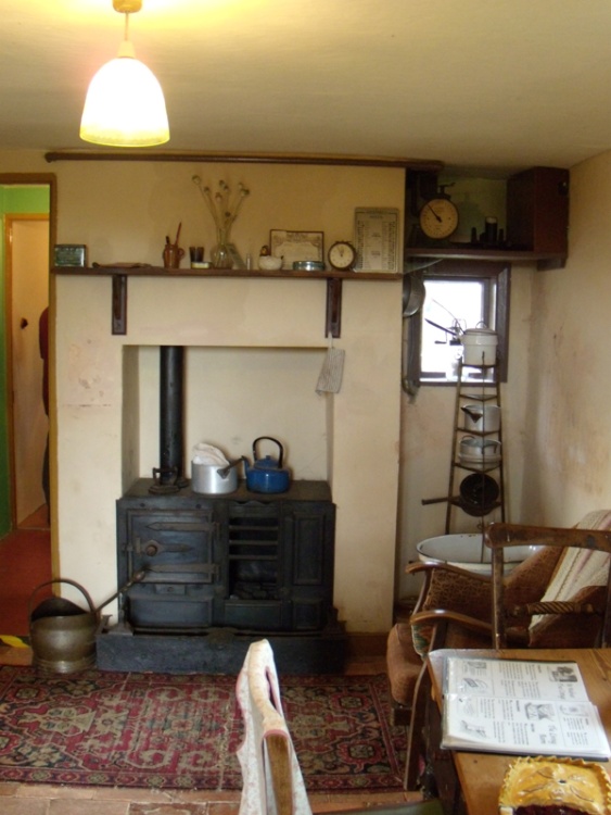 Fenman's cottage interior