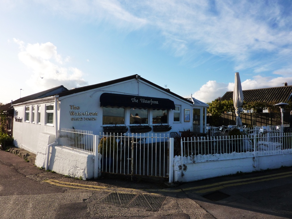 The Waterfront restaurant near the beach