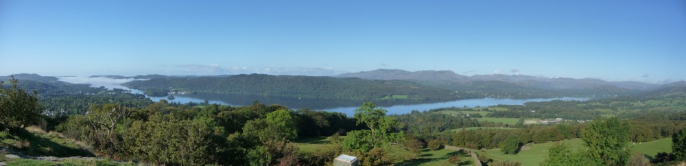Lake Windermere from Orreste Head