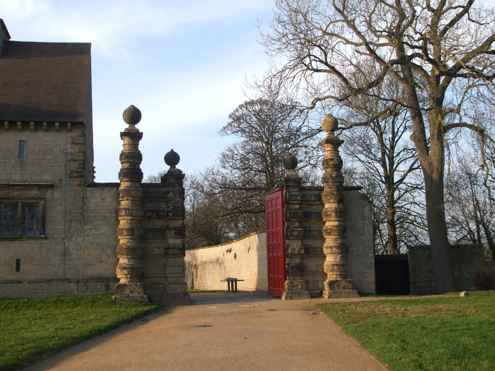 Gates to Bolsover Castle