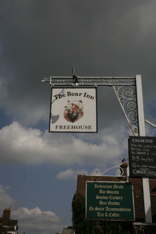 Village pub sign