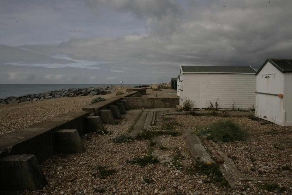 Beach huts