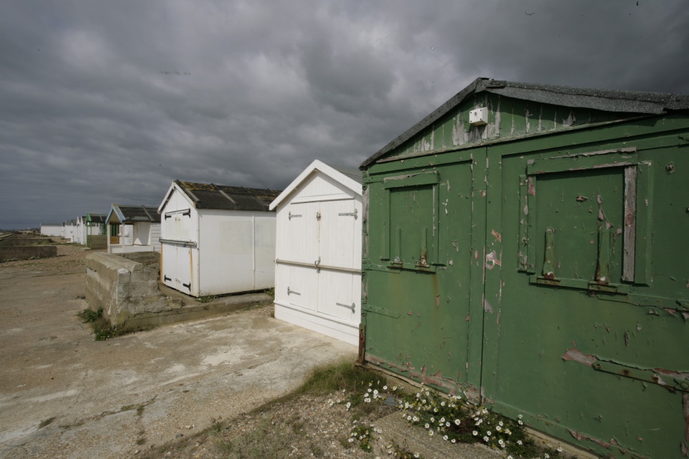 Beach huts