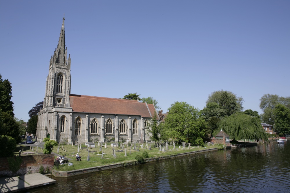 Church near the river