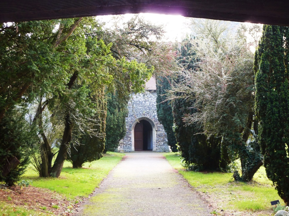 Photograph of Path to the Church