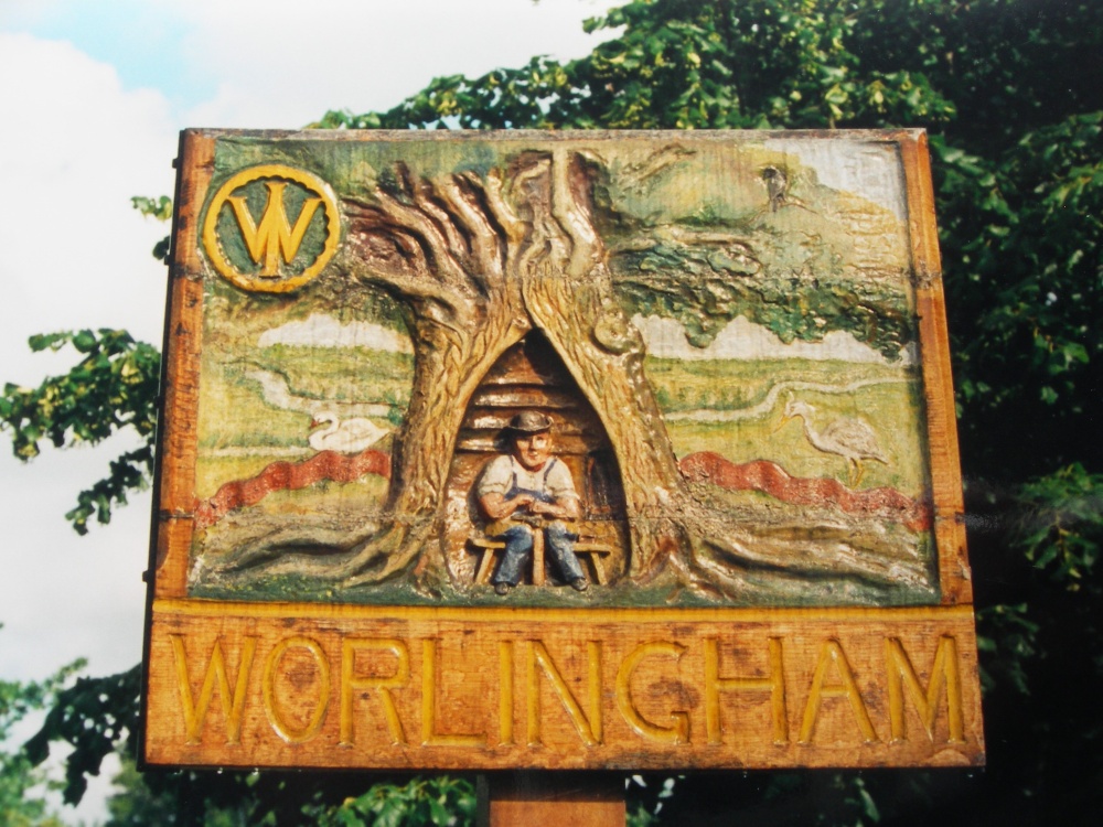 Village sign