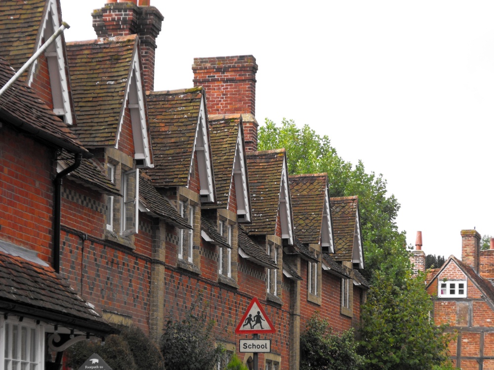 Roof lines of Beaulieu