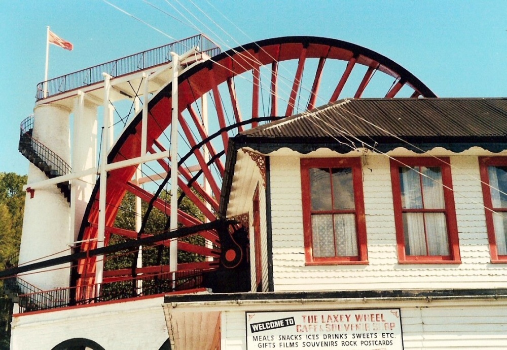 Photograph of Lady Isobella, The Laxey Wheel, Isle of Man