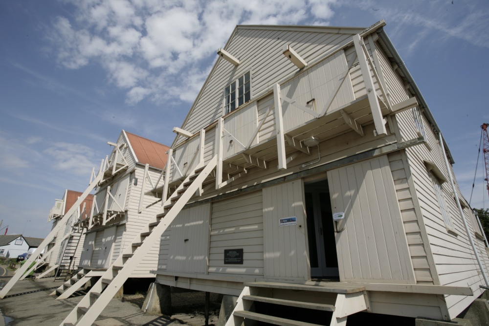 Photograph of Boat houses