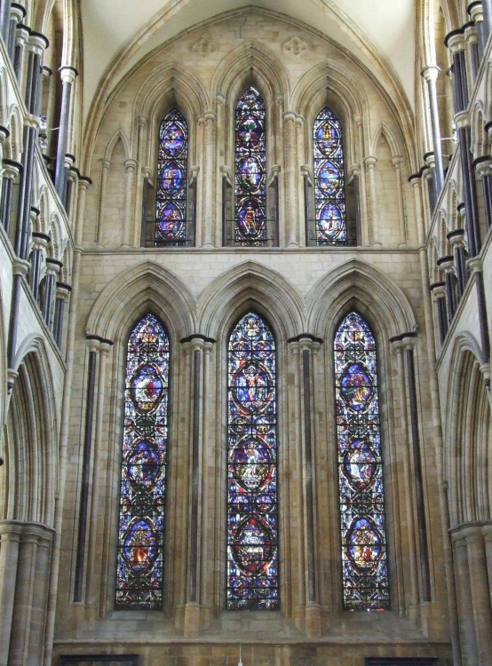 Beverley Minster windows