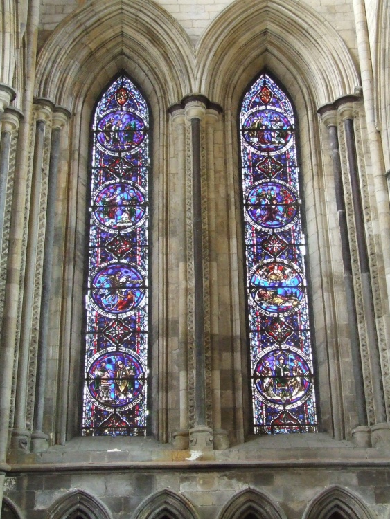 Beverley Minster windows