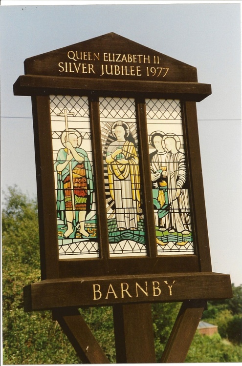 Village sign